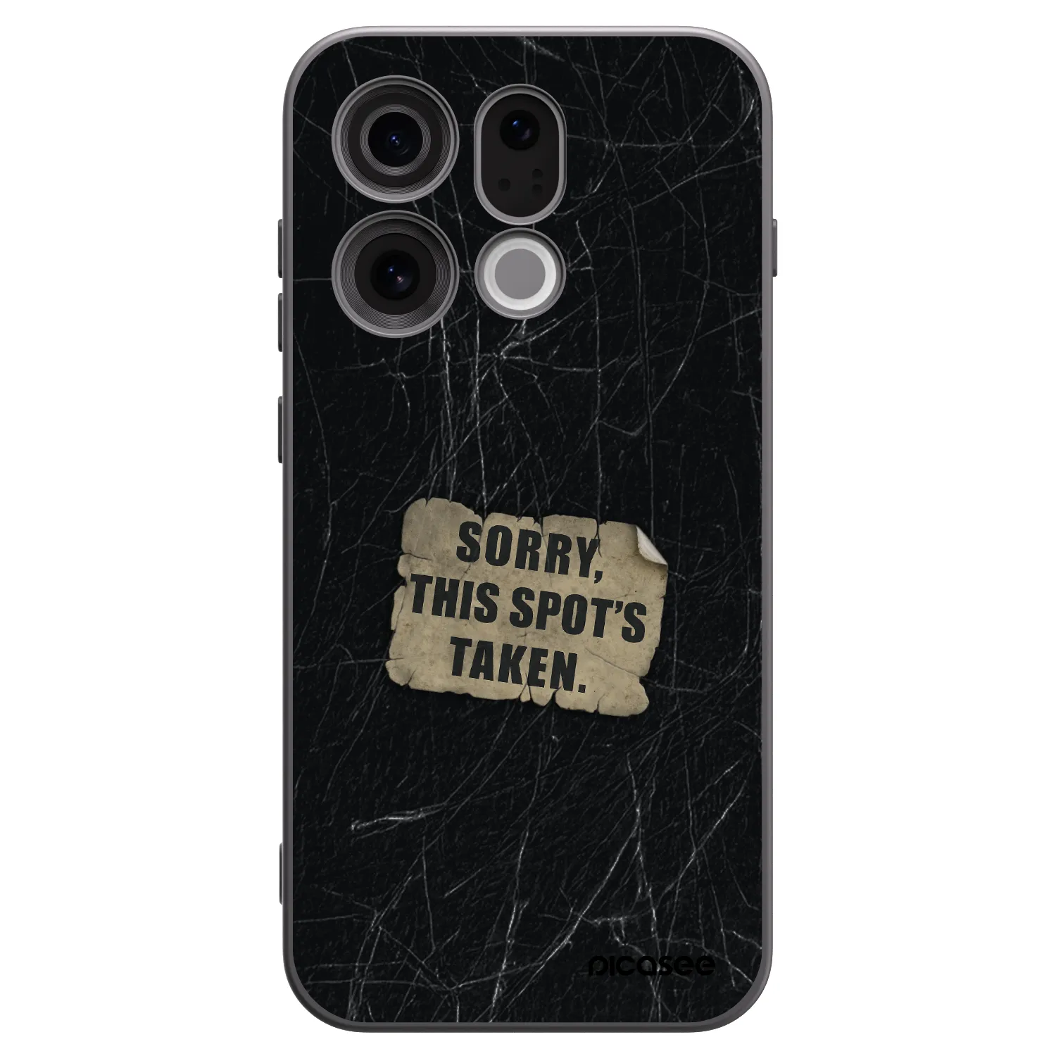 Picasee fekete szilikon tok az alábbi mobiltelefonokra OPPO Find X9 - SORRY