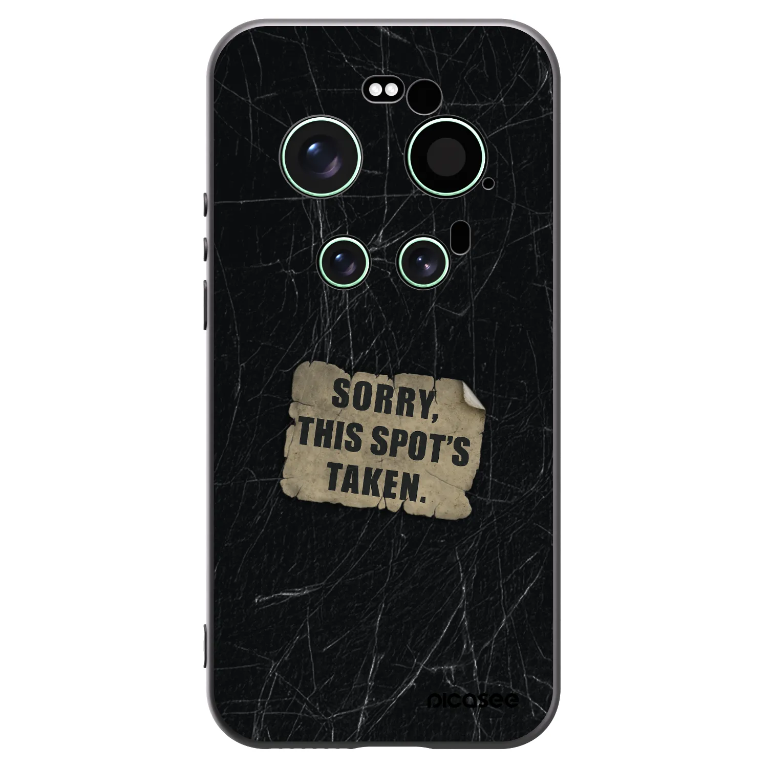 Picasee fekete szilikon tok az alábbi mobiltelefonokra Xiaomi 17 Ultra - SORRY