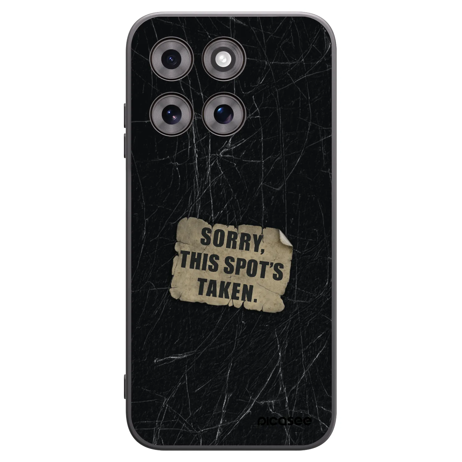 Picasee fekete szilikon tok az alábbi mobiltelefonokra Motorola Moto G77 - SORRY