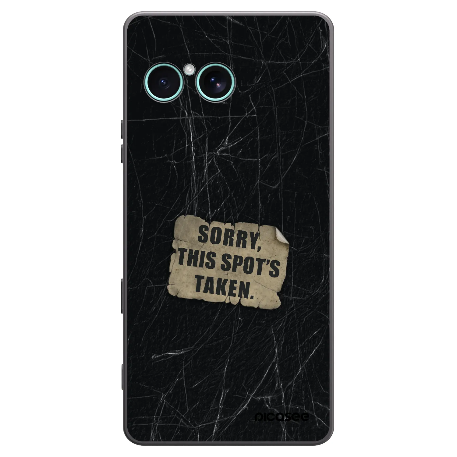 Picasee fekete szilikon tok az alábbi mobiltelefonokra Sony Xperia 10 VII - SORRY
