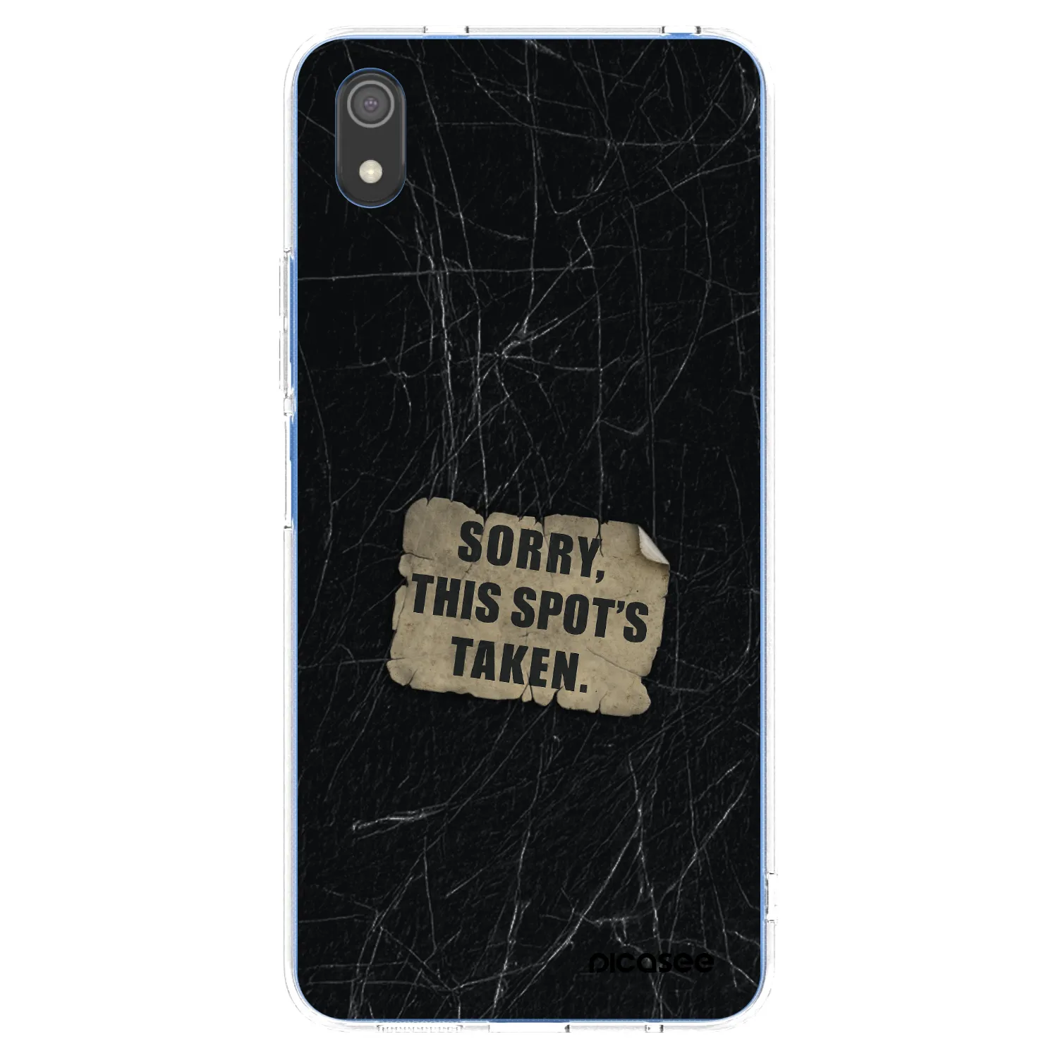 Picasee átlátszó szilikon tok az alábbi mobiltelefonokra Xiaomi Redmi 7A - SORRY