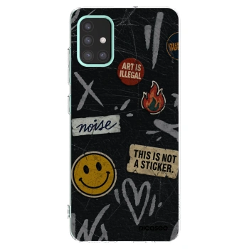 Picasee átlátszó szilikon tok az alábbi mobiltelefonokra Samsung Galaxy M31s - STICKERS x TAGS