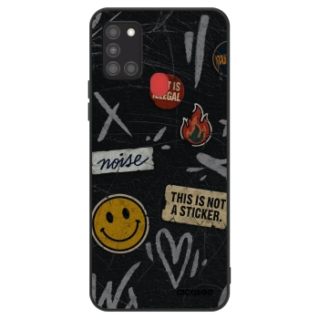 Szilikon tok erre a típusra Samsung Galaxy A21s - STICKERS x TAGS