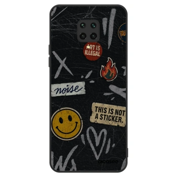 Szilikon tok erre a típusra Xiaomi Redmi Note 9 Pro - STICKERS x TAGS