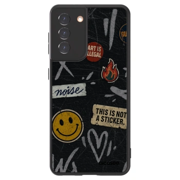 Picasee ULTIMATE CASE Samsung Galaxy S21 5G G991B - készülékre - STICKERS x TAGS