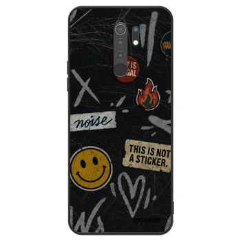 Szilikon tok erre a típusra Xiaomi Redmi 9 - STICKERS x TAGS