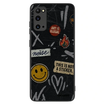 Szilikon tok erre a típusra Samsung Galaxy S20 G980F - STICKERS x TAGS