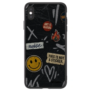 Picasee ULTIMATE CASE Apple iPhone XS Max - készülékre - STICKERS x TAGS