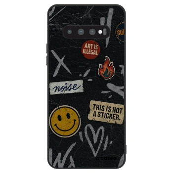 Szilikon tok erre a típusra Samsung Galaxy S10 G973 - STICKERS x TAGS