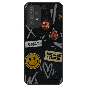 Szilikon tok erre a típusra Samsung Galaxy A72 A725F - STICKERS x TAGS