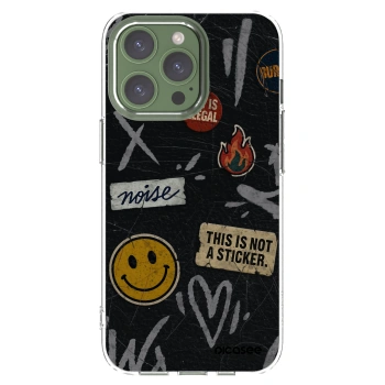 Picasee átlátszó szilikon tok az alábbi mobiltelefonokra Apple iPhone 13 Pro - STICKERS x TAGS