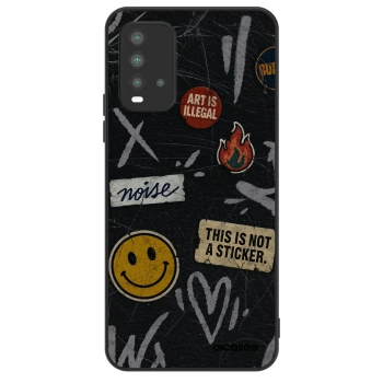 Szilikon tok erre a típusra Xiaomi Redmi 9T - STICKERS x TAGS