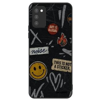 Szilikon tok erre a típusra Samsung Galaxy A02s A025G - STICKERS x TAGS
