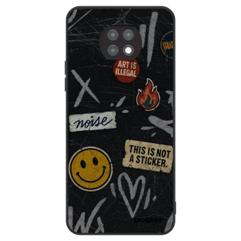 Szilikon tok erre a típusra Xiaomi Redmi Note 9T - STICKERS x TAGS