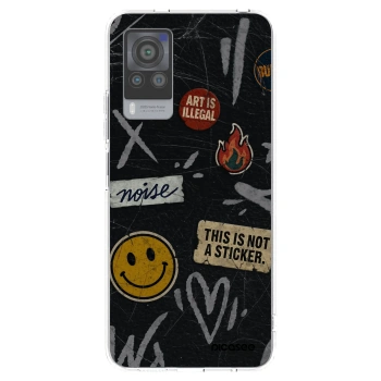 Picasee átlátszó szilikon tok az alábbi mobiltelefonokra Vivo X60 Pro 5G - STICKERS x TAGS