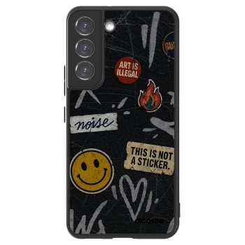 Picasee ULTIMATE CASE Samsung Galaxy S22 5G - készülékre - STICKERS x TAGS