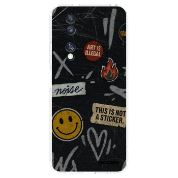Picasee átlátszó szilikon tok az alábbi mobiltelefonokra Honor 70 - STICKERS x TAGS