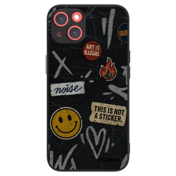 Picasee ULTIMATE CASE MagSafe Apple iPhone 13 - készülékre - STICKERS x TAGS