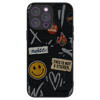 Picasee ULTIMATE CASE MagSafe Apple iPhone 14 Pro Max - készülékre - STICKERS x TAGS