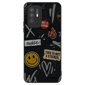 Szilikon tok erre a típusra OPPO A94 5G - STICKERS x TAGS