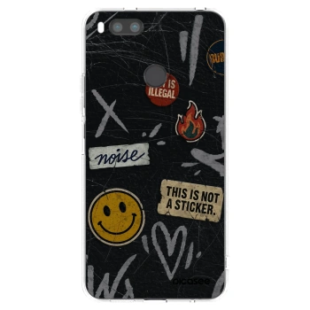 Picasee átlátszó szilikon tok az alábbi mobiltelefonokra Xiaomi Redmi A1 - STICKERS x TAGS