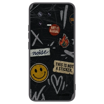 Picasee fekete szilikon tok az alábbi mobiltelefonokra Xiaomi 13 Pro - STICKERS x TAGS