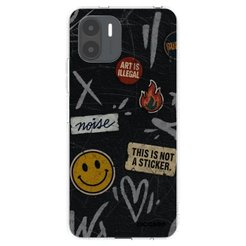 Picasee átlátszó szilikon tok az alábbi mobiltelefonokra Xiaomi Redmi A2 - STICKERS x TAGS
