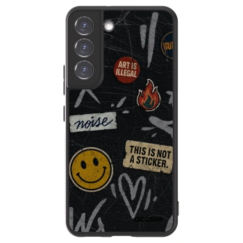 Picasee ULTIMATE CASE PowerShare Samsung Galaxy S22 5G - készülékre - STICKERS x TAGS