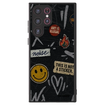 Picasee ULTIMATE CASE PowerShare Samsung Galaxy S22 Ultra 5G - készülékre - STICKERS x TAGS