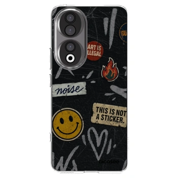 Picasee átlátszó szilikon tok az alábbi mobiltelefonokra Honor 90 5G - STICKERS x TAGS