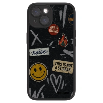 Szilikon tok erre a típusra Apple iPhone 15 - STICKERS x TAGS