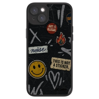 Picasee ULTIMATE CASE MagSafe Apple iPhone 15 Plus - készülékre - STICKERS x TAGS