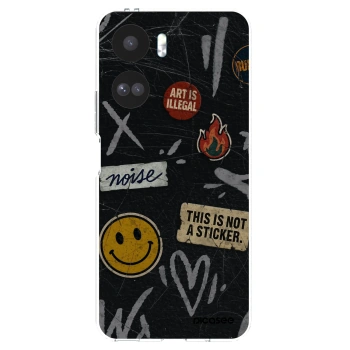 Picasee átlátszó szilikon tok az alábbi mobiltelefonokra Honor 90 Lite 5G - STICKERS x TAGS