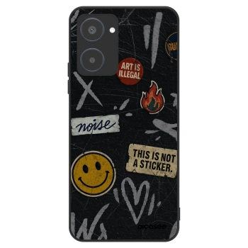 Szilikon tok erre a típusra Realme 10 4G - STICKERS x TAGS
