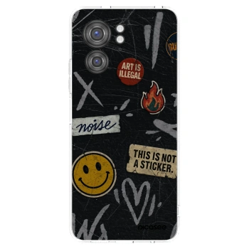 Picasee átlátszó szilikon tok az alábbi mobiltelefonokra Motorola Edge 40 - STICKERS x TAGS