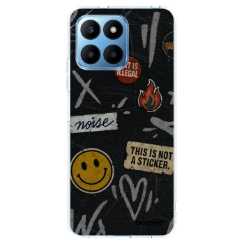 Picasee átlátszó szilikon tok az alábbi mobiltelefonokra Honor 70 Lite - STICKERS x TAGS