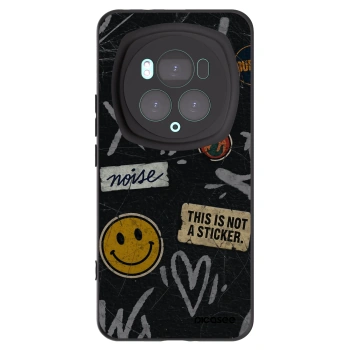 Picasee fekete szilikon tok az alábbi mobiltelefonokra Honor Magic6 Pro - STICKERS x TAGS