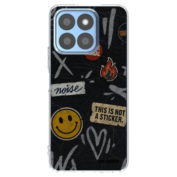 Picasee átlátszó szilikon tok az alábbi mobiltelefonokra Honor X8b - STICKERS x TAGS