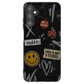 Picasee fekete szilikon tok az alábbi mobiltelefonokra Samsung Galaxy A05s A057G - STICKERS x TAGS