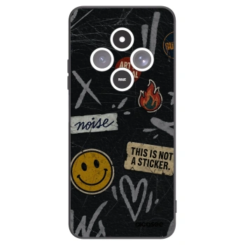 Picasee fekete szilikon tok az alábbi mobiltelefonokra Xiaomi Redmi 14C - STICKERS x TAGS