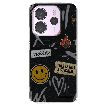 Picasee átlátszó szilikon tok az alábbi mobiltelefonokra Xiaomi Redmi Note 14 4G - STICKERS x TAGS