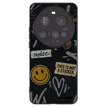 Picasee fekete szilikon tok az alábbi mobiltelefonokra Xiaomi 15 Ultra - STICKERS x TAGS