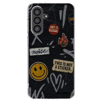 Picasee átlátszó szilikon tok az alábbi mobiltelefonokra Samsung Galaxy A36 5G - STICKERS x TAGS