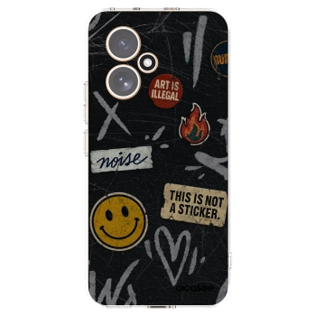Picasee átlátszó szilikon tok az alábbi mobiltelefonokra Honor 400 5G - STICKERS x TAGS