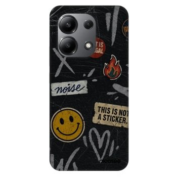 Picasee Fashion Case Xiaomi Redmi Note 13 4G - STICKERS x TAGS