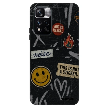 Szilikon tok erre a típusra Xiaomi Redmi Note 11 Pro - STICKERS x TAGS