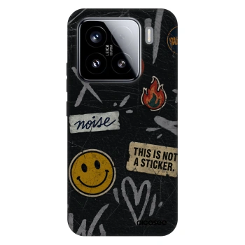 Szilikon tok erre a típusra Xiaomi 15 - STICKERS x TAGS