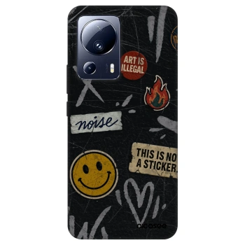 Szilikon tok erre a típusra Xiaomi 13 Lite - STICKERS x TAGS