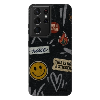 Picasee Fashion Case Samsung Galaxy S21 Ultra 5G G998B - STICKERS x TAGS