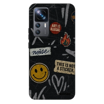 Szilikon tok erre a típusra Xiaomi 12T - STICKERS x TAGS
